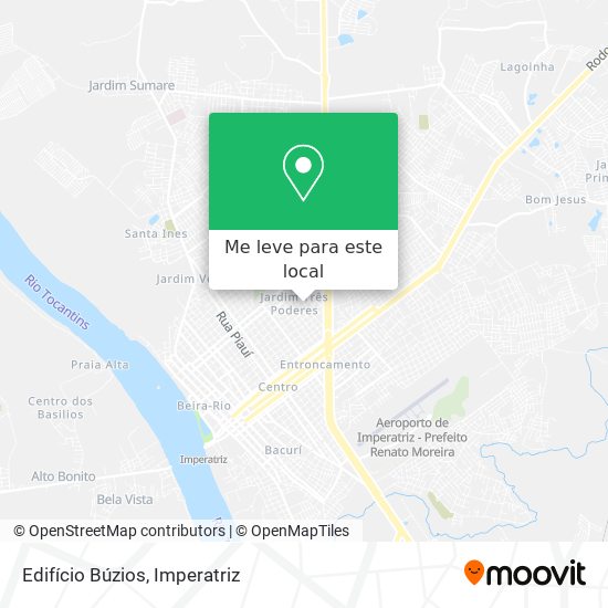 Edifício Búzios mapa