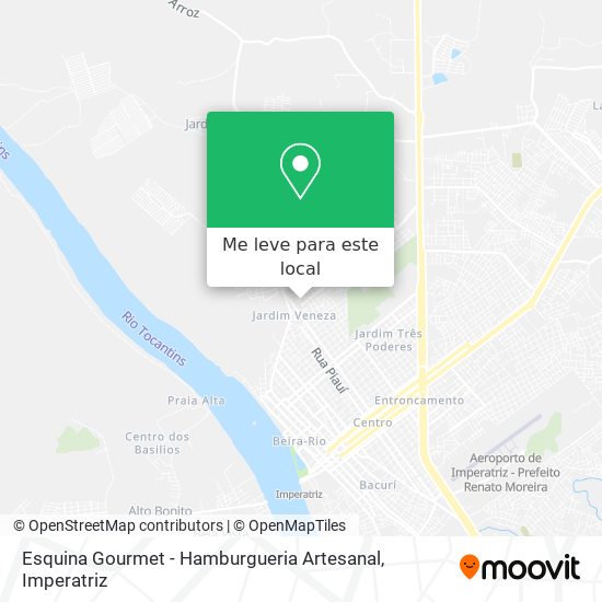 Esquina Gourmet - Hamburgueria Artesanal mapa