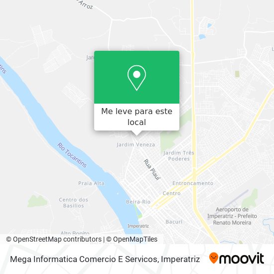 Mega Informatica Comercio E Servicos mapa