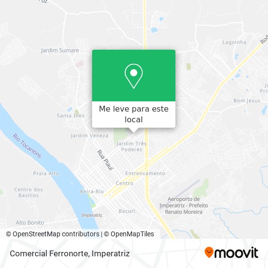 Comercial Ferronorte mapa