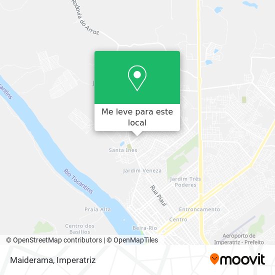 Maiderama mapa