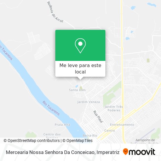 Mercearia Nossa Senhora Da Conceicao mapa