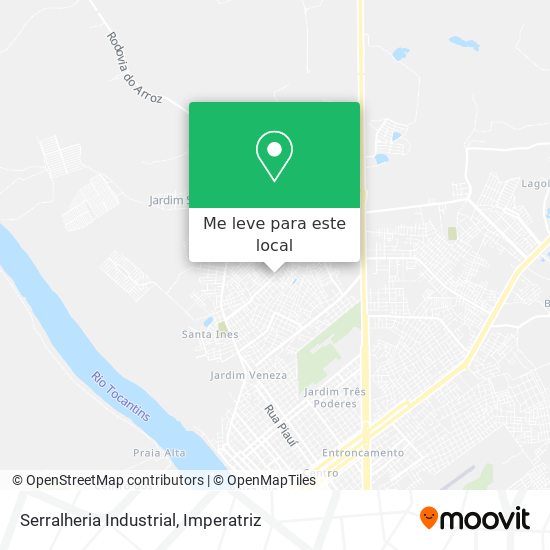 Serralheria Industrial mapa
