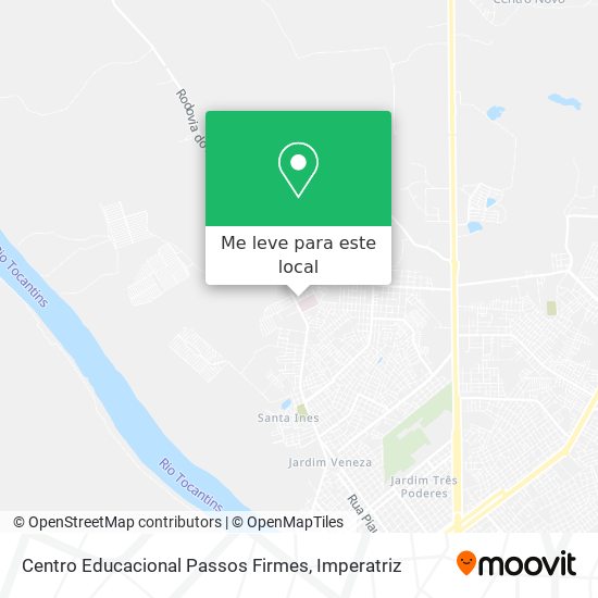 Centro Educacional Passos Firmes mapa