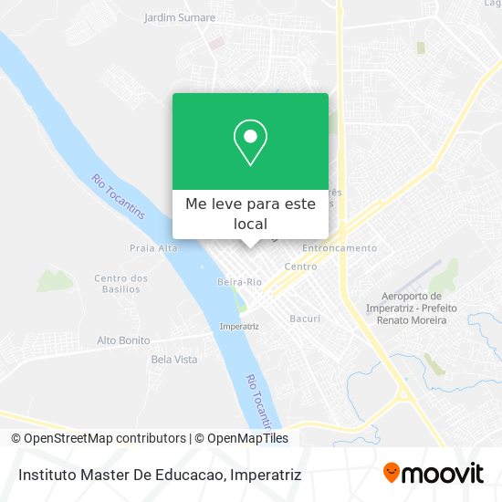 Instituto Master De Educacao mapa