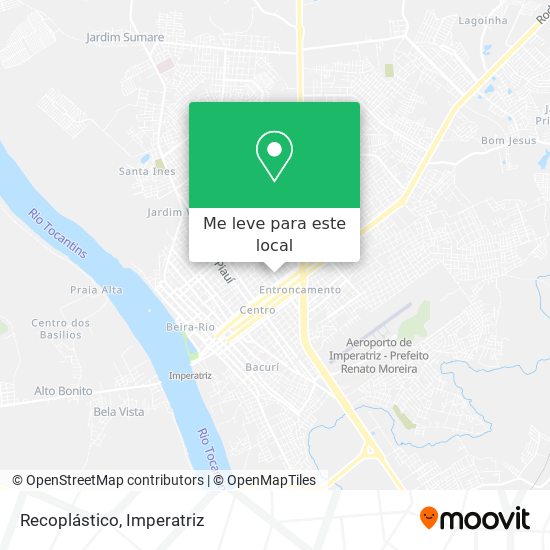 Recoplástico mapa