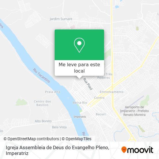 Igreja Assembleia de Deus do Evangelho Pleno mapa