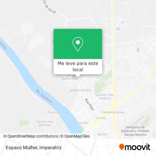 Espaco Mulher mapa