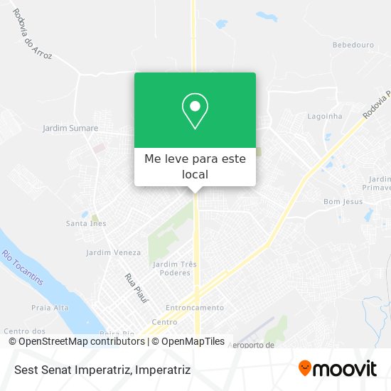 Sest Senat Imperatriz mapa