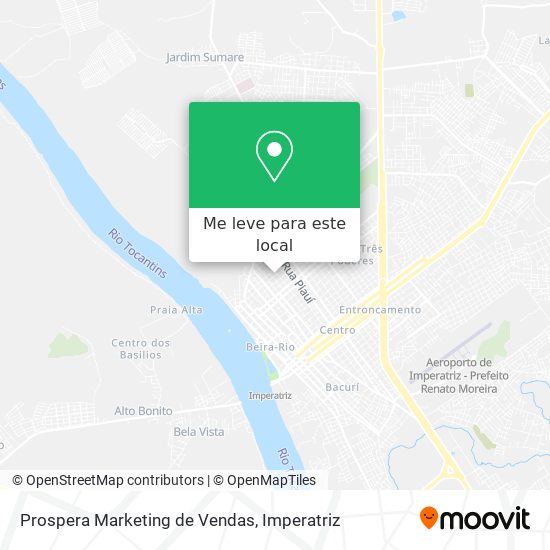 Prospera Marketing de Vendas mapa