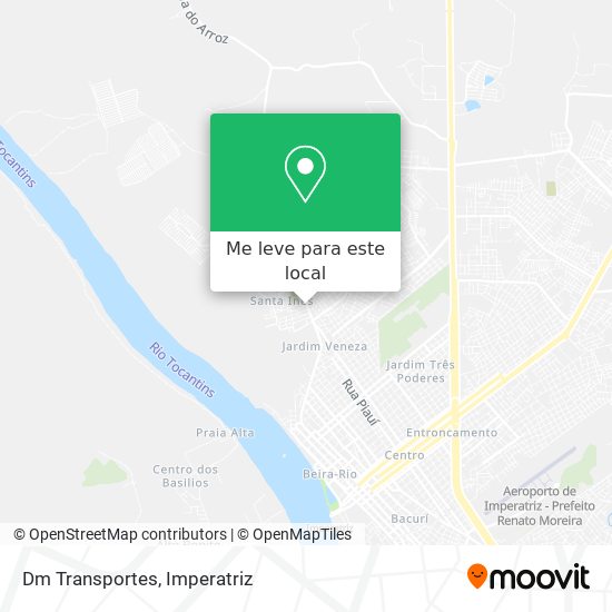 Dm Transportes mapa