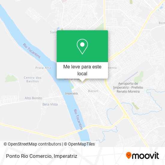 Ponto Rio Comercio mapa