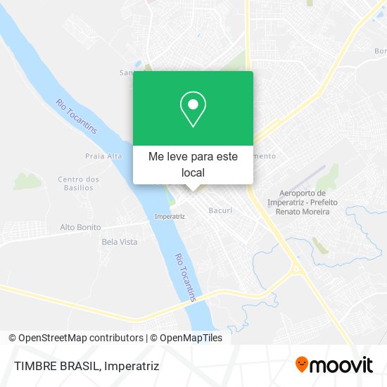 TIMBRE BRASIL mapa