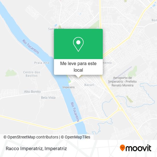 Racco Imperatriz mapa