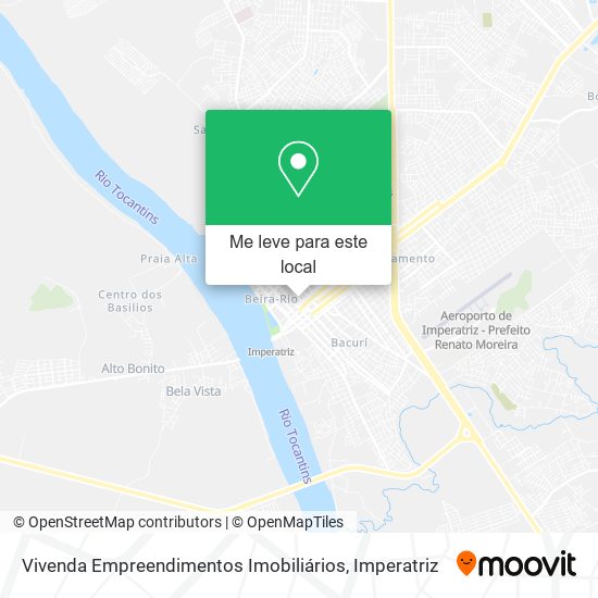 Vivenda Empreendimentos Imobiliários mapa