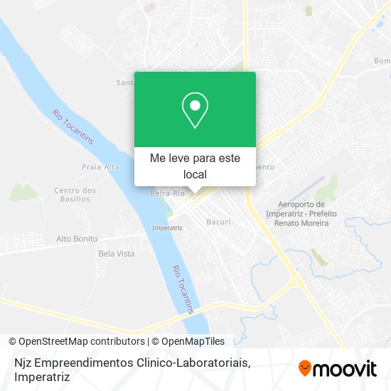 Njz Empreendimentos Clinico-Laboratoriais mapa