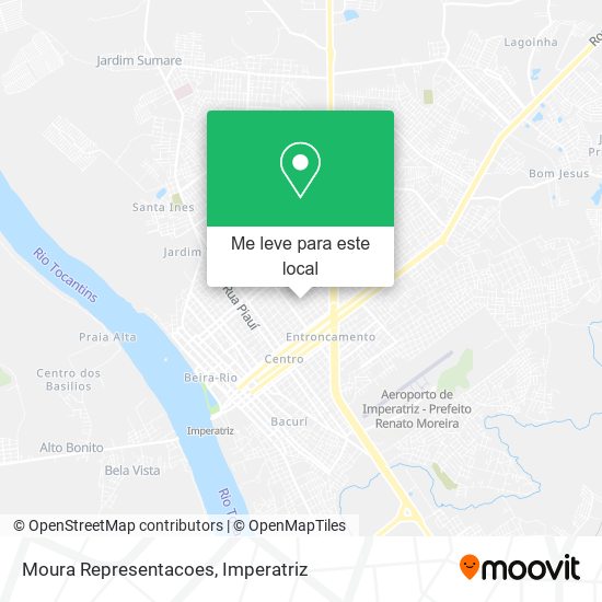 Moura Representacoes mapa