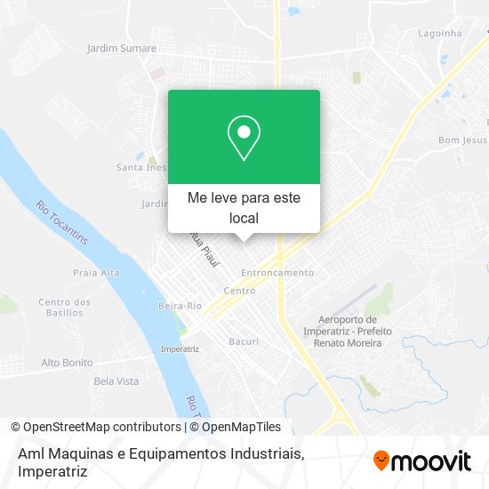 Aml Maquinas e Equipamentos Industriais mapa