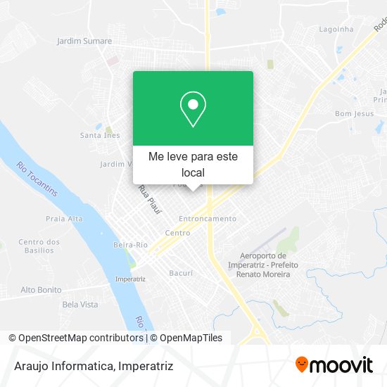 Araujo Informatica mapa