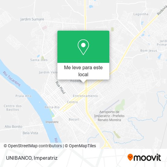 UNIBANCO mapa