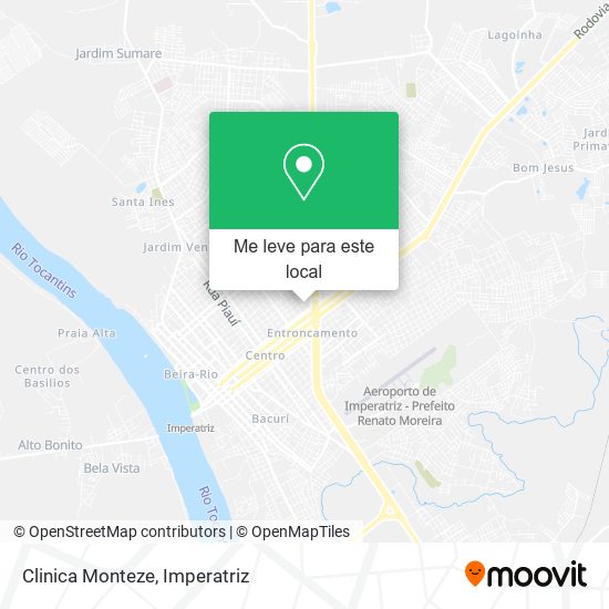 Clinica Monteze mapa