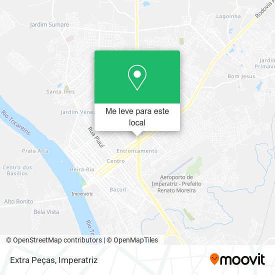 Extra Peças mapa