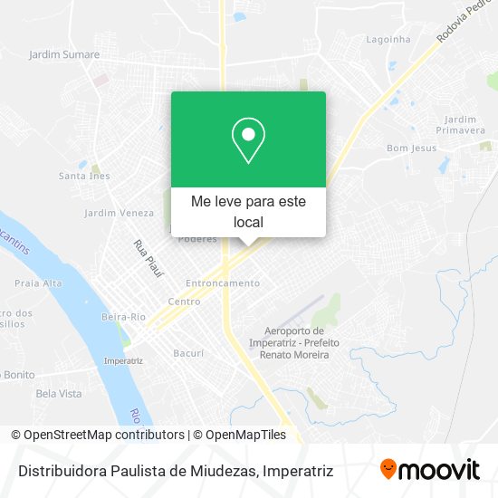 Distribuidora Paulista de Miudezas mapa