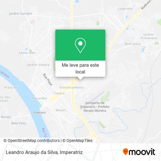 Leandro Araujo da Silva mapa