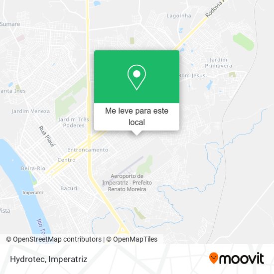 Hydrotec mapa