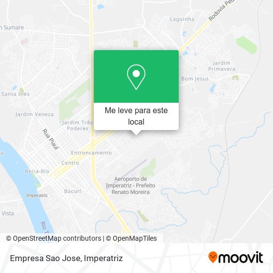 Empresa Sao Jose mapa