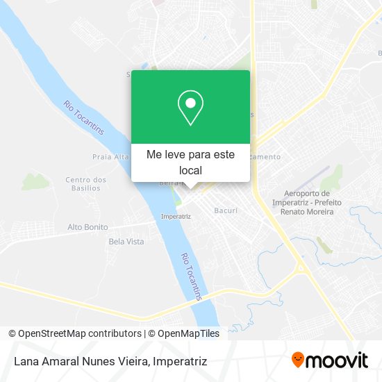 Lana Amaral Nunes Vieira mapa