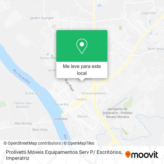 Prolivetti Móveis Equipamentos Serv P/ Escritórios mapa