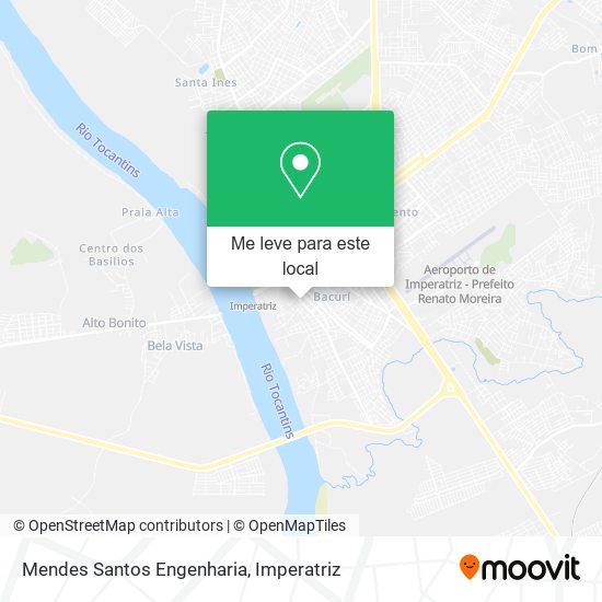 Mendes Santos Engenharia mapa