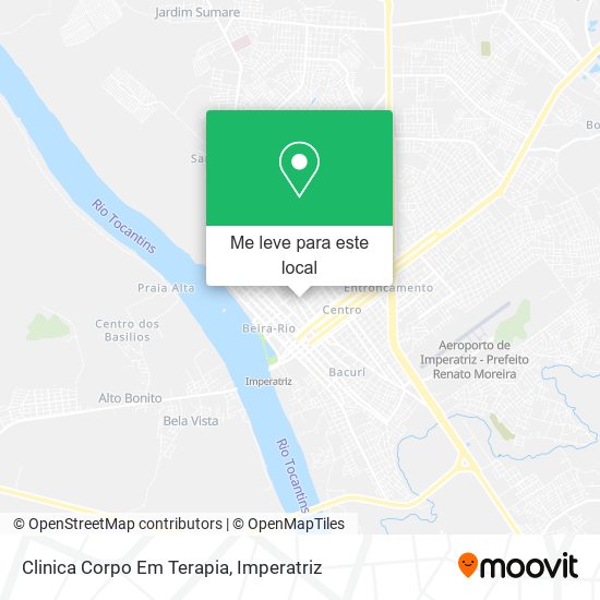 Clinica Corpo Em Terapia mapa