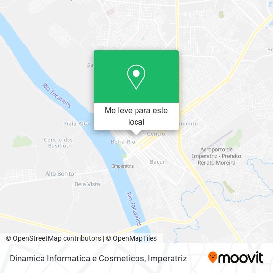 Dinamica Informatica e Cosmeticos mapa