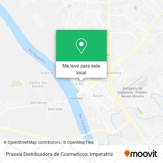 Praxxia Distribuidora de Cosmeticos mapa