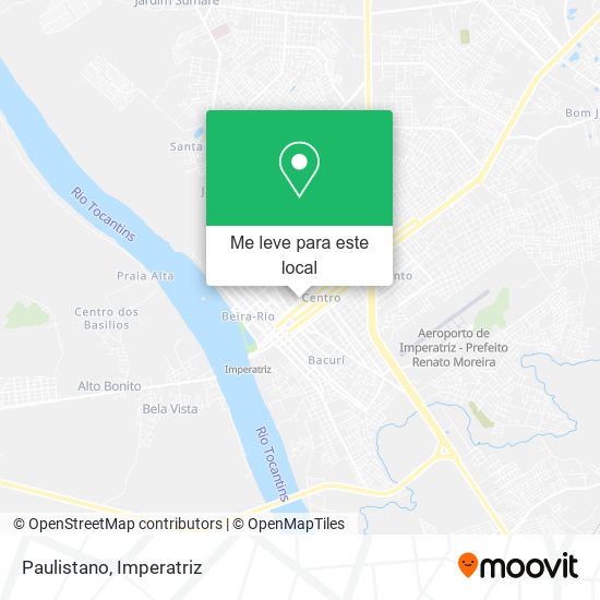 Paulistano mapa