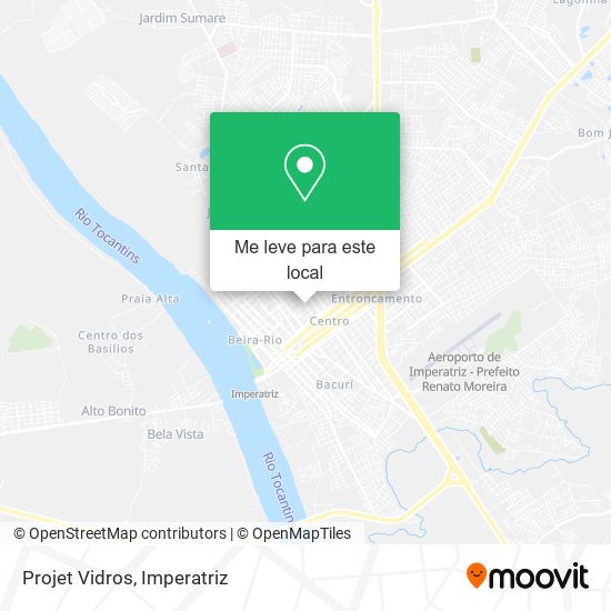 Projet Vidros mapa