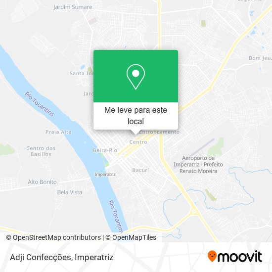 Adji Confecções mapa