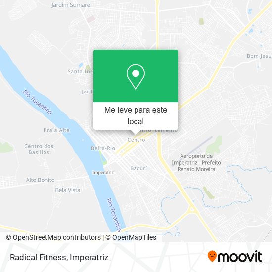 Radical Fitness mapa