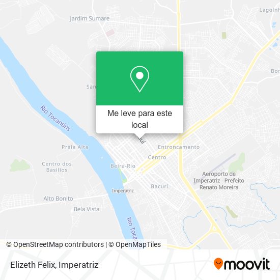 Elizeth Felix mapa