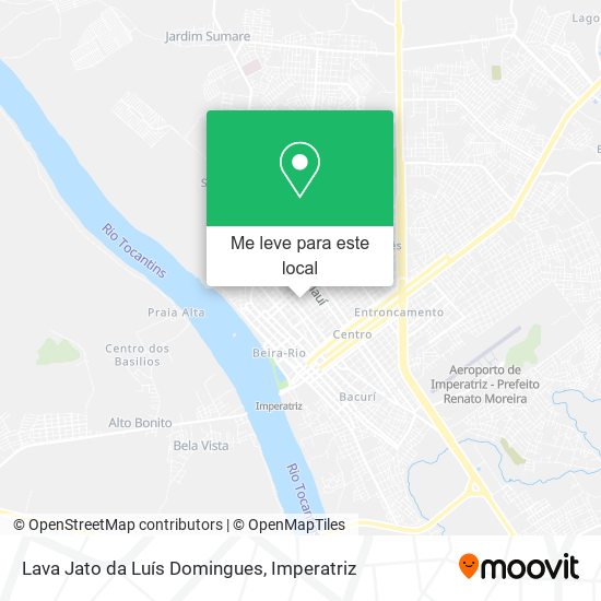 Lava Jato da Luís Domingues mapa