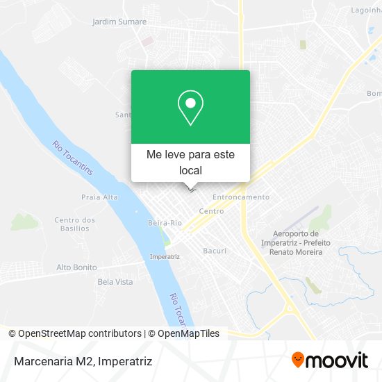 Marcenaria M2 mapa