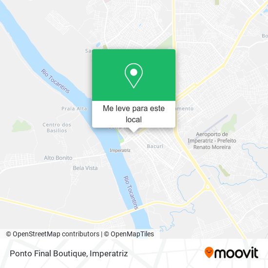 Ponto Final Boutique mapa