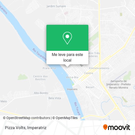 Pizza Volts mapa