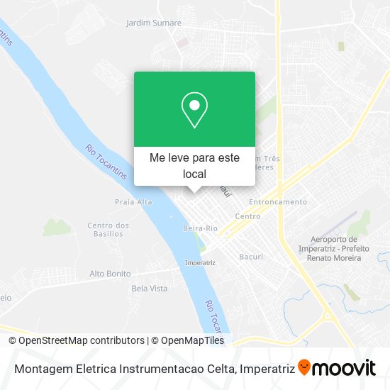 Montagem Eletrica Instrumentacao Celta mapa