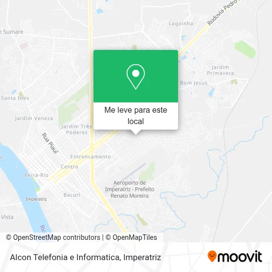 Alcon Telefonia e Informatica mapa