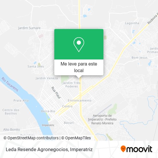 Leda Resende Agronegocios mapa