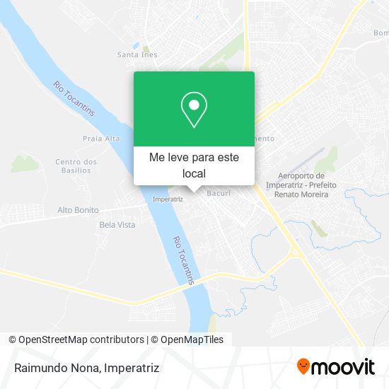 Raimundo Nona mapa