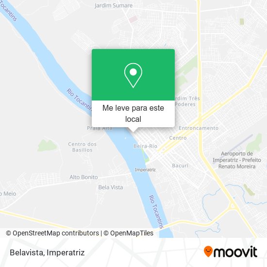 Belavista mapa